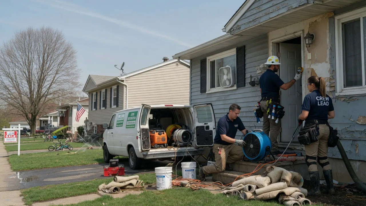 Flood Cleanup in Laurel, NY near me